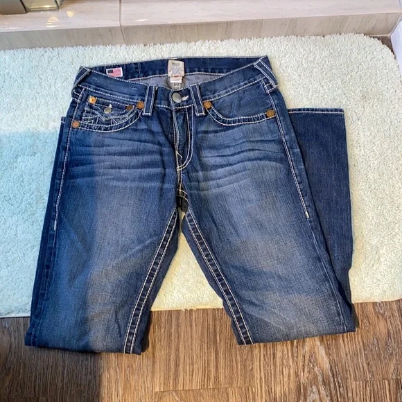 RICKY SUPER T STRAIGHT JEAN 34"